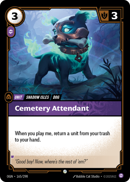 Cemetery Attendant OGN-165/298