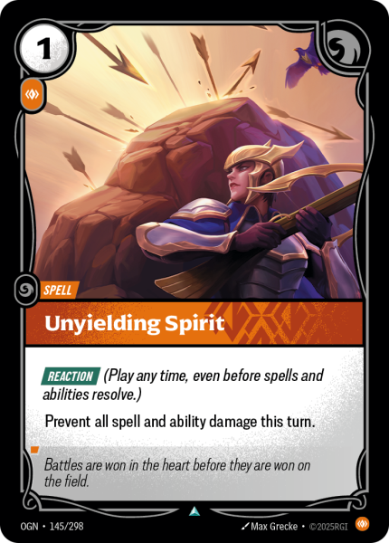 Unyielding Spirit OGN-145/298
