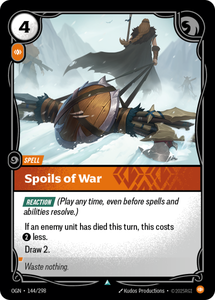 Spoils of War OGN-144/298