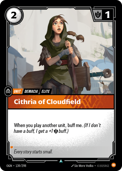 Cithria of Cloudfield OGN-139/298