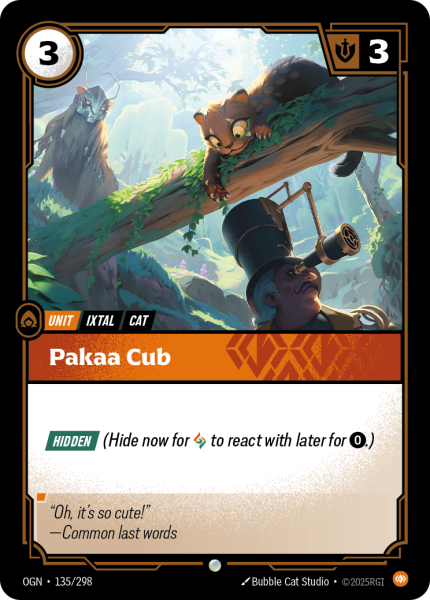Pakaa Cub OGN-135/298