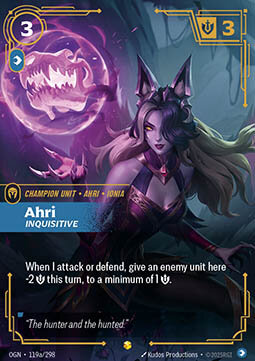 Ahri, Inquisitive OGN-119a/298
