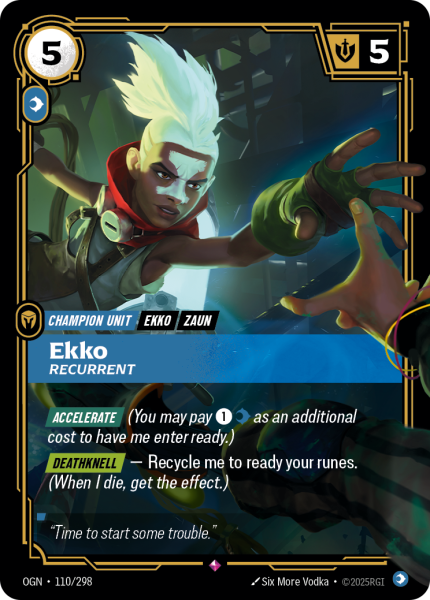 Ekko, Recurrent OGN-110/298