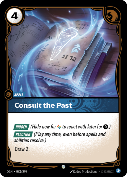 Consult the Past OGN-083/298