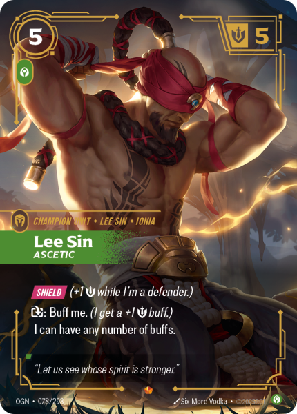 Lee Sin, Ascetic OGN-078/298