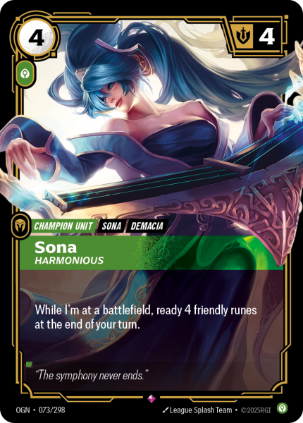 Sona, Harmonious OGN-073/298