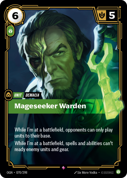 Mageseeker Warden OGN-070/298