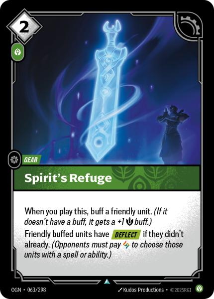 Spirits Refuge OGN-063/298