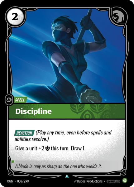 Discipline OGN-058/298