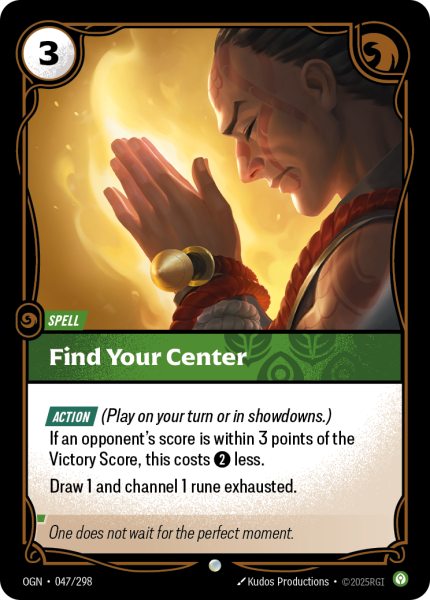 Find Your Center OGN-047/298