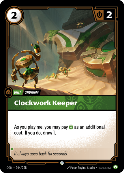 Clockwork Keeper OGN-044/298