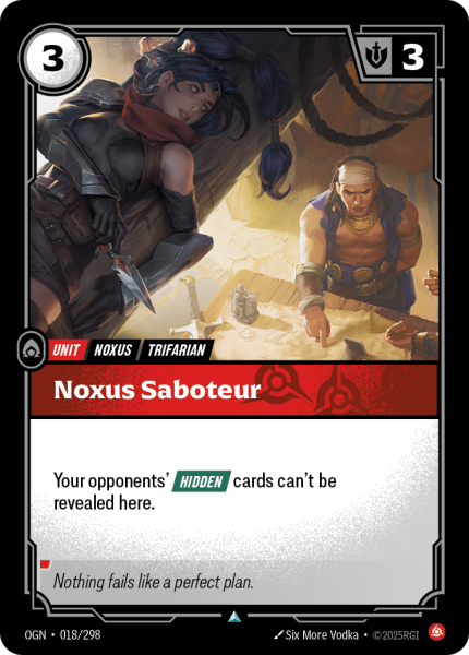Noxus Saboteur OGN-018/298