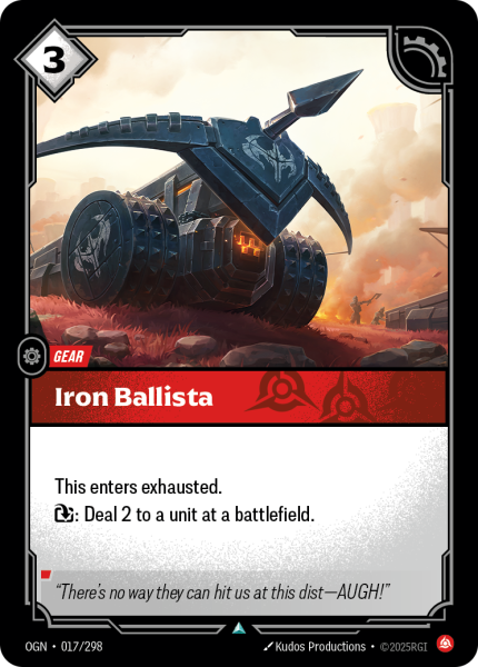Iron Ballista OGN-017/298