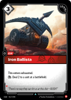 Iron Ballista OGN-017/298