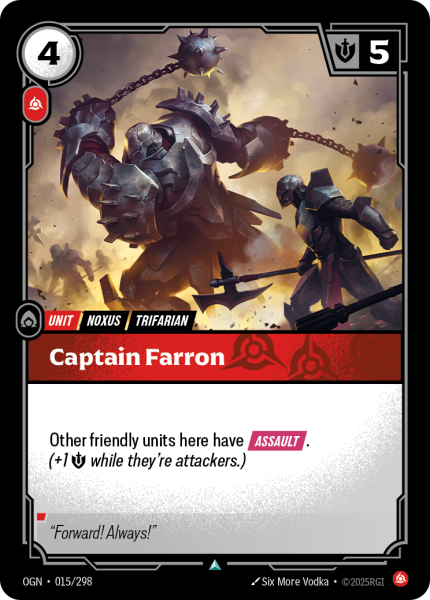 Captain Farron OGN-015/298