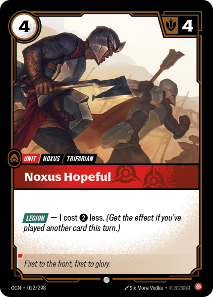 Noxus Hopeful OGN-012/298