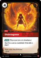 Disintegrate OGN-005/298