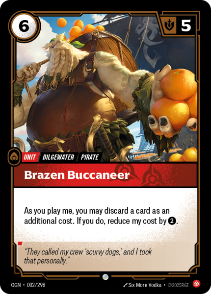 Brazen Buccaneer OGN-002/298