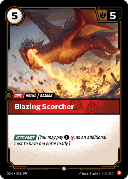 Blazing Scorcher OGN-001/298