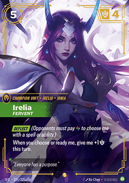 Irelia, Fervent SFD-225*/221