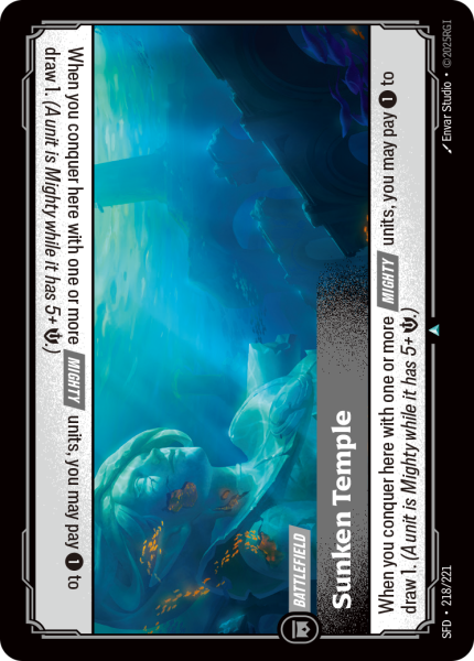 Sunken Temple SFD-218/221