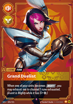 Fiora, Grand Duelist SFD-205/221