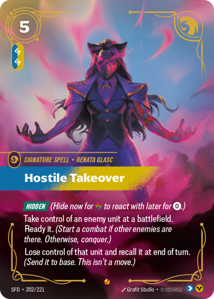 Hostile Takeover SFD-202/221