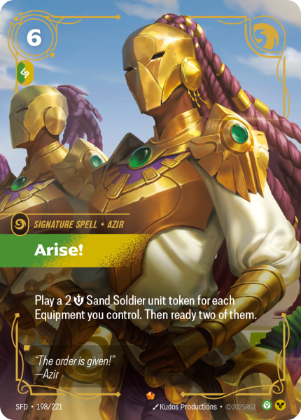 Arise! SFD-198/221