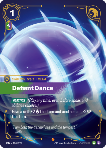 Defiant Dance SFD-196/221
