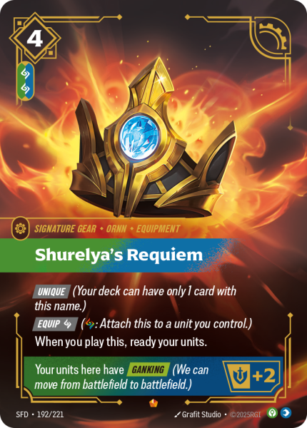Shurelyas Requiem SFD-192/221