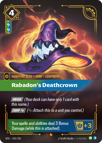 Rabadons Deathcrown SFD-191/221