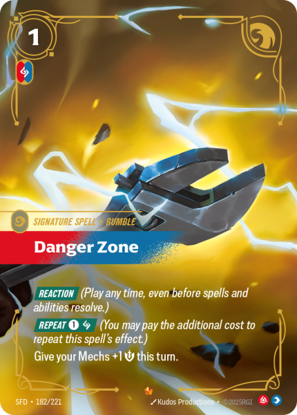 Danger Zone SFD-182/221