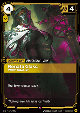 Renata Glasc, Industrialist SFD-171/221