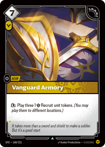 Vanguard Armory SFD-168/221