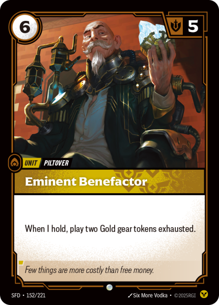Eminent Benefactor SFD-152/221
