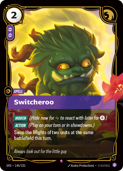 Switcheroo SFD-145/221