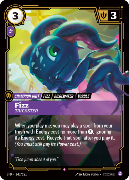 Fizz, Trickster SFD-140/221