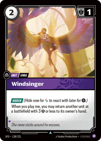 Windsinger SFD-138/221