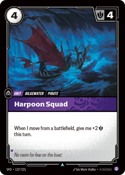Harpoon Squad SFD-137/221