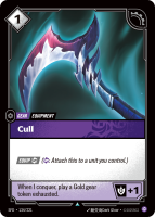 Cull SFD-134/221