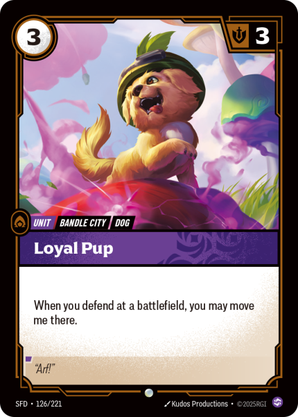 Loyal Pup SFD-126/221