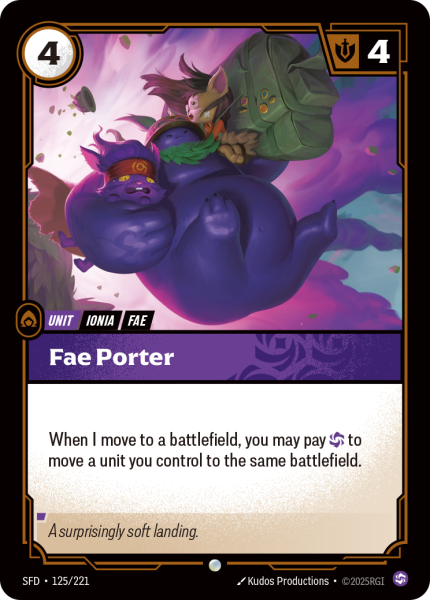 Fae Porter SFD-125/221
