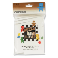 Board Game Sleeves Clear - Oversize