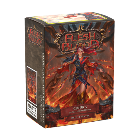 FB100 Matte Art - Cindra, Dracai of Retribution