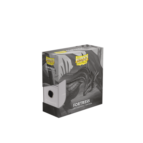 DS Fortress - 2-Card Drawers Vertical - White