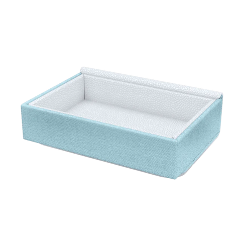 Dragon Lock System Tray - White & Aqua