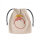 Dragon Beige & multicolor Dice Bag