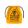 Zombie Yellow & black Dice Bag