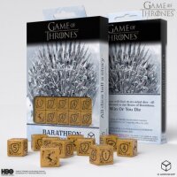 Game of Thrones. Baratheon 10xD6 Dice Set.