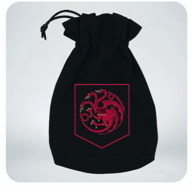 Game of Thrones. Targaryen Dice Pouch.